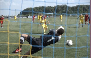 Dezastru pentru tricolorii mici! România U17 - Slovenia U17 0-3