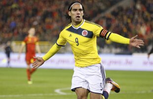 VIDEO Măcel » Columbia a demolat-o pe Bahrain într-un meci amical! Radamel Falcao i-a dat peste nas lui Louis van Gaal