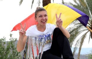 FOTO Spectacol pe plaja de la Miami oferit de Simona Halep » Românca se distrează de zor