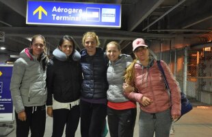 Echipa de Fed Cup a României a ajuns în Canada » Româncele își încep astăzi antrenamentele