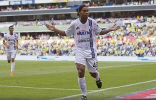 VIDEO Scurt și la obiect! Ronaldinho a intrat pe final de meci, dar ce show a făcut!