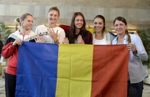 FOTO Jucătoarele echipei de Fed Cup s-au întors acasă: "Acum sîntem o forță"