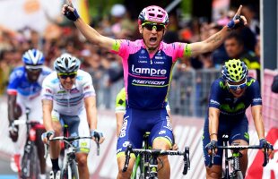 Diego Ulissi a cîștigat cea mai lungă etapă din ultimii 25 de ani din Giro! Alberto Contador a terminat în siguranță