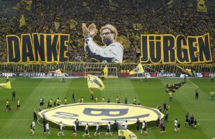 VIDEO şi FOTO "Danke, Jurgen" » Coregrafie 3D spectaculoasă realizată de fanii Borussiei Dortmund pentru Klopp