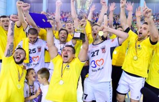 Băieții de la Minaur Baia Mare au luat titlul la handbal după 16 ani » Maramureșenii au învins în finală CSM București