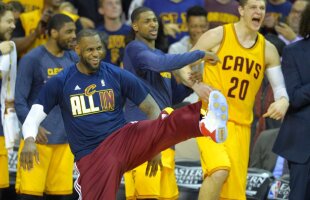 LeBron James contra lui Stephen Curry, un duel regal pentru titlul NBA