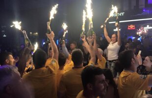 FOTO+VIDEO Sus pe mese! Campionii au continuat sărbătorirea titlului într-un club din Capitală » Melodia serii