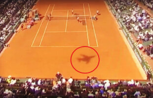 VIDEO Avionul buclucaș » Cel mai mare mister de la această ediție a Roland Garros a fost desluşit 