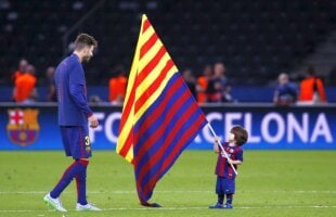 GALERIE FOTO » Astea-s cele mai tari imagini de la sărbătoarea Barcelonei! Mici, dar determinați :)