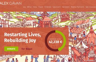 (P) ”Joy for Nepal” a depășit 42.000 de euro la jumătatea perioadei de campanie