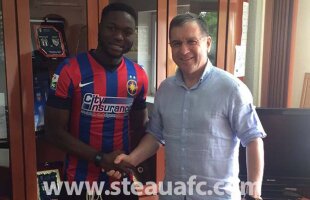 Muniru și-a ales numărul de la Steaua: ”Fratele meu îl purta cînd era la Inter”