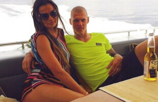 Martin Skrtel, vacanță de lux alături de soţie