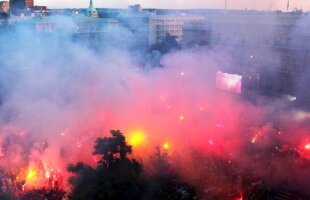 FOTO+VIDEO Nebunie în Serbia » 50.000 de oameni au ieșit în stradă pentru a întîmpina naționala U20 campioană mondială 