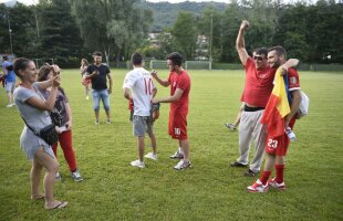 GALERIE FOTO Bucuria vero » Dinamoviştii şi-au găsit suporteri fideli în Italia