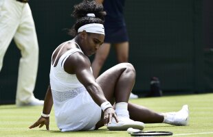 VIDEO Serena Williams a oferit faza zilei la Wimbledon! Și-a cerut imediat scuze :D