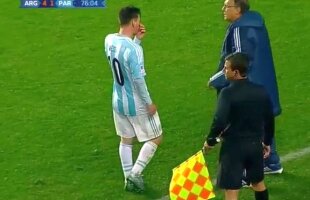 VIDEO Messi a mers la marginea terenului și i-a cerut lui Gerardo Martino: "Schimbă-l pe Mascherano!"