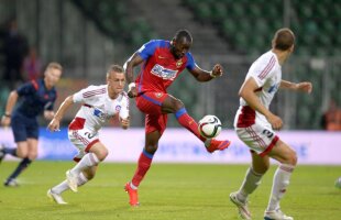 Decisiv la al doilea gol al roș-albaștrilor » Cum s-a mișcat Tade la primul său meci la Steaua