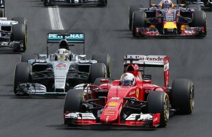 GALERIE FOTO Sebastian Vettel se impune în MP al Ungariei după un start perfect » Hamilton şi Rosberg nu au terminat pe podium