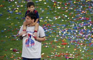 VIDEO Messi a început pregătirile pentru noul sezon alături de fiul său! Imagini simpatice cu starul Barcei antrenîndu-se acasă