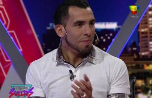 VIDEO I-au dat lacrimile » Tevez l-a emoționat pe prezentatorul emisiunii la care era invitat