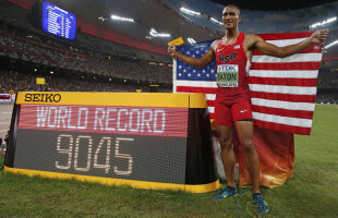 Record mondial la decatlon » Ashton Eaton și-a îmbunătățit cel mai bun timp