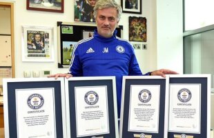 Cît de tare e asta? Mourinho tocmai a fost informat că deține patru recorduri mondiale!