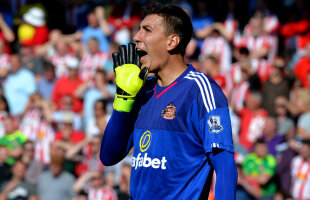 Panti, sub asediu Martial » Din eroul lui Sunderland sezonul trecut, Pantilimon a ajuns pe ultimul loc în Premier League