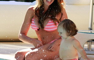 FOTO » Sînii ei sunt mortali! Uite cum arată Tamara Ecclestone la cîteva luni după ce a născut