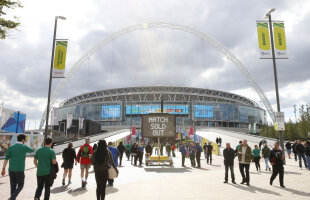 FOTO Sold out pe Wembley! ”Stejarii” au evoluat în fața a 90.000 de fani în fața Irlandei