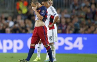 Barcelona blestemată » După Messi, și Iniesta s-a accidentat » Cît va lipsi căpitanul catalanilor