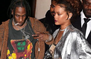 Rihanna și Travis Scott și-au făcut de cap la Paris