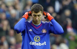 VIDEO Greșeală decisivă a lui Pantilimon în Sunderland - West Ham