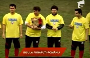 VIDEO Asemănare izbitoare :) Meciul decisiv din Feroe, anticipat din 2011. Cum am reuşit să învingem în Insula Funafuti