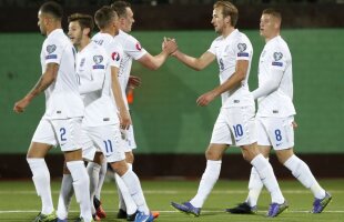 VIDEO Perfect 10! Arlauskis s-a făcut de rîs cu Anglia, 0-3, iar britanicii termină preliminariile cu victorii pe linie