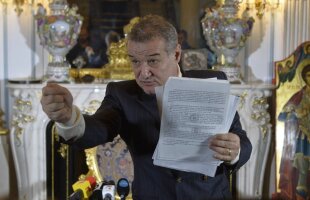 FOTO Ce acte a prezentat Gigi Becali azi la conferința de presă » Imagini în detaliu surprinse de fotoreporterul GSP 