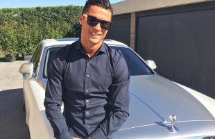 FOTO O mașină pe săptămînă! Ronaldo și-a prezentat noua jucărie » Un Ferrari de 320.000$