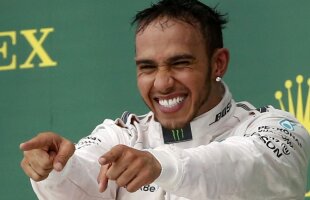 Hamilton, copleșit de performanța realizată: "Am vrut să fiu la fel ca Senna, nu mai există un pilot pe care să vreau să-l egalez"