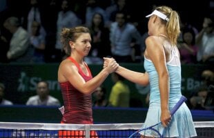 VIDEO A pierdut, dar a făcut spectacol » Cele mai frumoase lovituri din meciul Halep - Șarapova