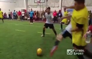 VIDEO Fază fenomenală » Grăsuțul pe care toată lumea l-ar vrea în echipă la fotbal în sală