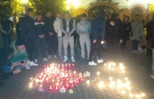 FOTO Jucătorii de la FCM Baia Mare sînt alături de victimele din clubul Colectiv