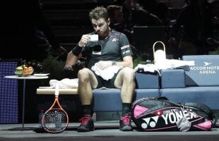 Un café, s'il vous plaît! Stan Wawrinka a cerut o cafea la începutul meciului cu Rafa Nadal de la Paris