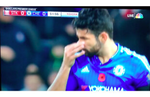 VIDEO Gest polemic al lui Diego Costa la adresa unui adversar: "Miroși urît!"