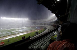 VIDEO + FOTO Superclasico amînat! O ploaie torențială a făcut ca meciul Argentina - Brazilia să fie reprogramat