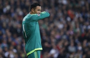 Keylor Navas, incert pentru El Clasico » "Accidentare problematică pentru un portar"