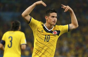 VIDEO Columbienii au acceptat provocarea lansată de scoțieni » Exercițiul perfect de sincronizare reușit de James Rodriguez în vestiar