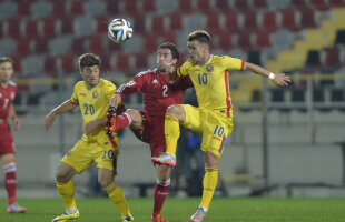 FINAL România U21 a terminat la egalitate cu Ţara Galilor, 1-1. A jucat în "10" mai bine de o repriză