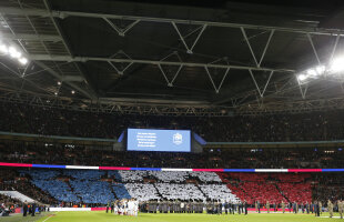 VIDEO Moment înălțător înainte de Anglia - Franța » 90.000 de oameni au cîntat "La Marseillaise" pe Wembley