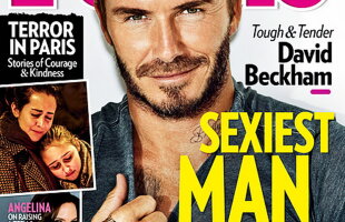 Revista People: David Beckham este cel mai sexy bărbat în viaţă pe anul 2015