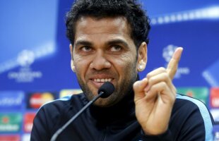 VIDEO Dani Alves continuă disputa cu jurnaliștii din Madrid: "Eu, la fel ca Mourinho, vorbesc doar cu șeful vostru"