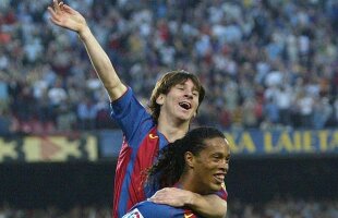 VIDEO Ronaldinho și Messi povestesc un moment care a marcat istoria fotbalului: "Nu știam ce să fac"